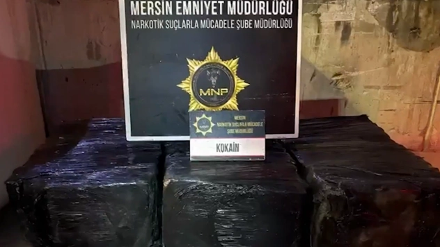 Mersin Limanı'nda 298 kilo kokain ele geçirildi