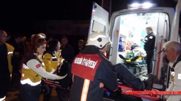 Mersin'de trafik kazası: 2'si ağır 5 yaralı