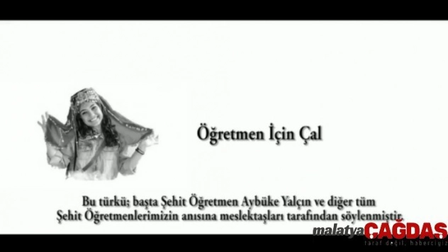 Mersinli öğretmenlerden şehit öğretmenler için anlamlı klip