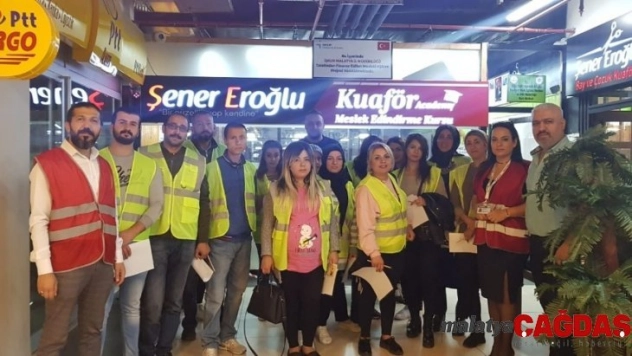 Mesleki Yeterlilik Sınavı, Malatya Park AVM'de düzenlendi