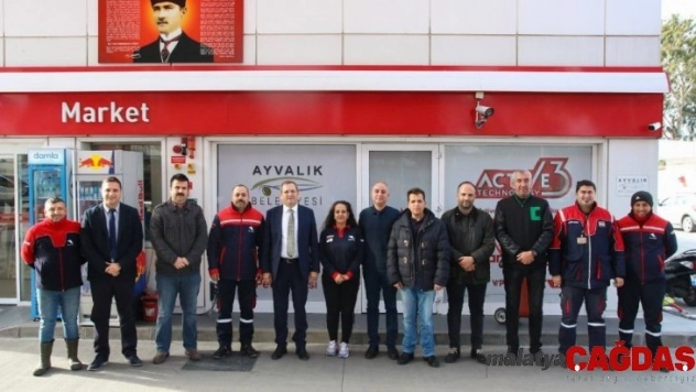 Mesut Ergin yeni yıla girerken personelini unutmadı