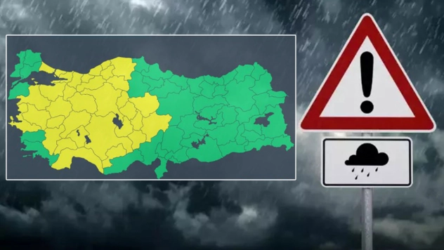Meteoroloji'den 34 ile sarı kodlu uyarı!