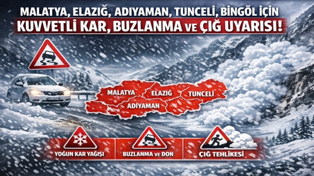 Meteoroloji Uyardı: Buzlanma, Don ve Çığ Riskine Dikkat