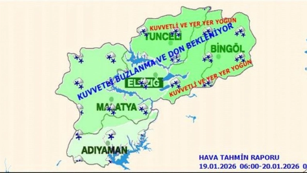 Meteorolojiden kar yağışı, buzlanma ve çığ uyarısı