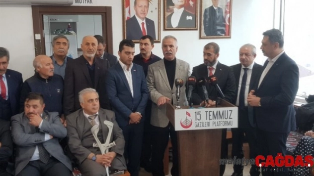 MHP'den 15 Temmuz Gazileri Platformuna ziyaret