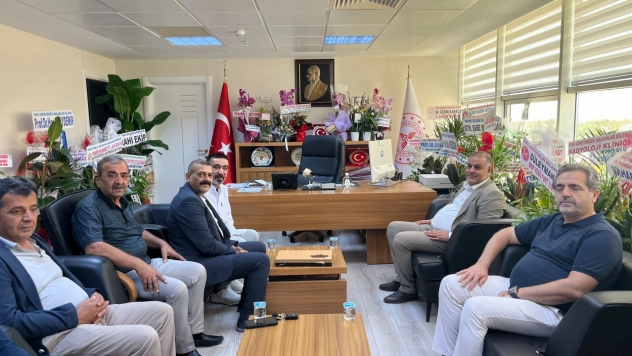 MHP Heyetinden Başhekim Gönültaş'a Ziyaret