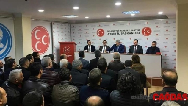 MHP İl Başkanı Alıcık ilçe başkanlarıyla ilk toplantısını yaptı