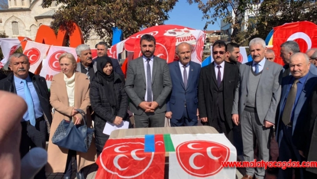 MHP Malatya Hocalı Katliamı Resim Sergisi Açtı