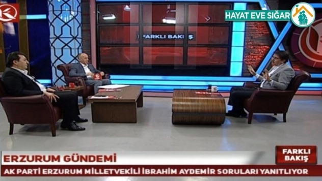 Milletvekili Aydemir, 'Farklı Bakış' programına konuk oldu