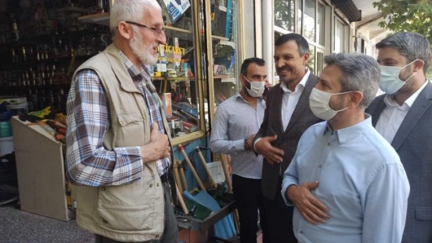 Milletvekili Aydın Gölbaşı ilçesinde vatandaşları dinledi