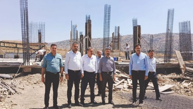 Milletvekili Aydın, Sincik spor kompleksini inceledi