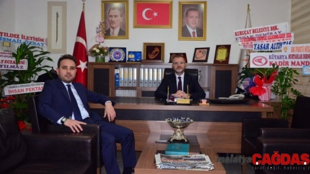 Milletvekili Gazel'den Başkan Ceyhun'a tebrik ziyareti