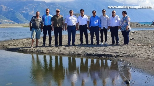 Milletvekili Hüseyin Yayman Mileyha sulak alanda incelemede bulundu