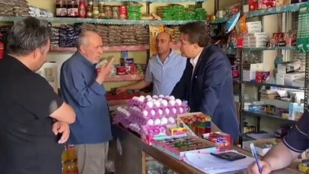 Milletvekili ile sohbet eden emekli vatandaş: 'Vatanım varsa ben varım, yoksa ben yokum'