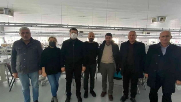 Milletvekili OSB'de işveren ve işçilerle bir araya geldi