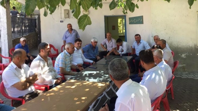 Milletvekili Taş, köylülerle bir araya geldi