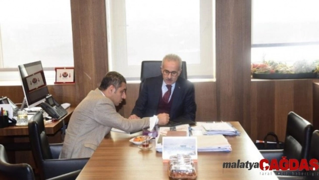 Milletvekili Taşdoğan'dan Karayolları Genel Müdürüne ziyaret
