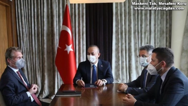 Milletvekili Toprak, Alman Müsteşar Bareiss ile Adıyaman'ı Görüştü