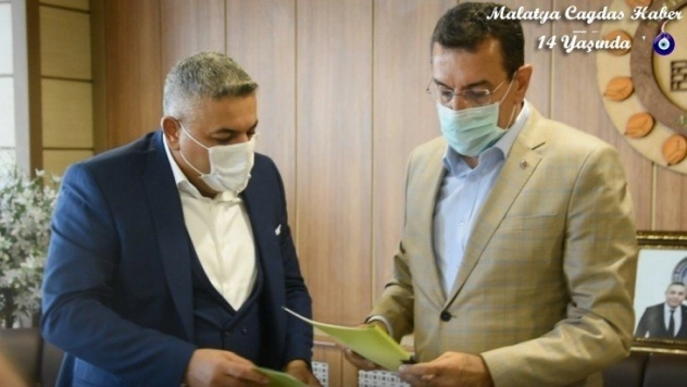 Milletvekili Tüfenkci'den MTSO'ya ziyaret