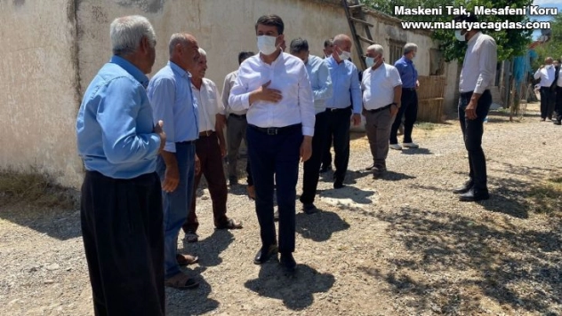 Milletvekili Tutdere, köy köy geziyor