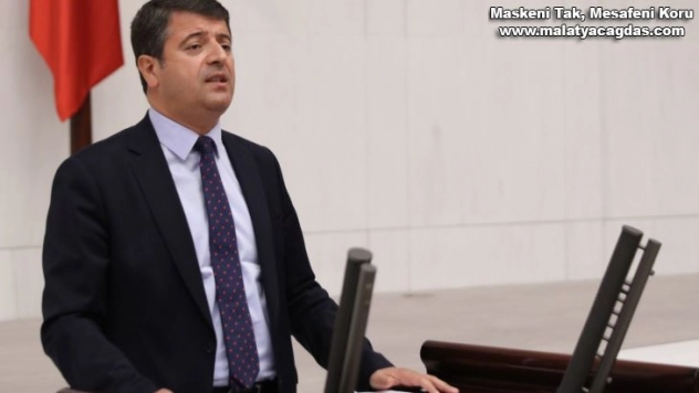 Milletvekili Tutdere kuraklıkla ilgili kanun teklifi verdi