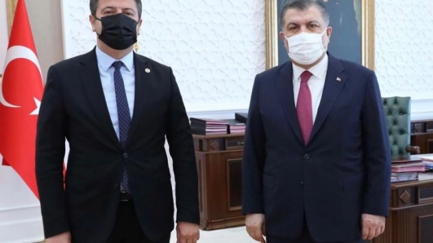 Milletvekili Tutdere, Sağlık Bakanı Koca'ya ilin sağlık sorunlarını iletti