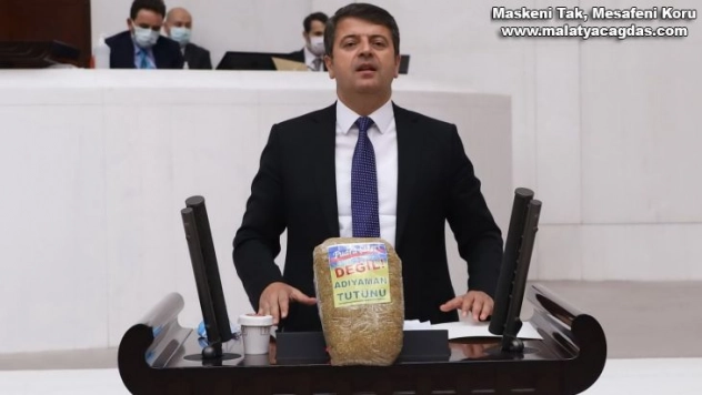 Milletvekili Tutdere, tütüne hapis cezasına tepki gösterdi