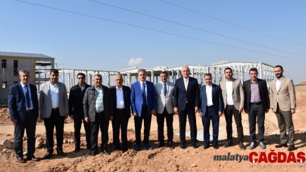 Milletvekilleri, lisanslı depoculuk inşaatında incelemelerde bulundu