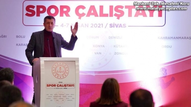 Milli Eğitim Bakanı Selçuk, Sivas'ta Spor Çalıştayı'na katıldı