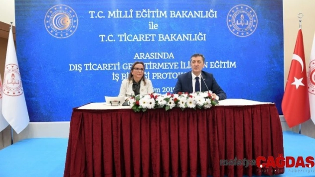 Milli Eğitim Bakanlığı ile Ticaret Bakanlığı arasında protokol imzalandı