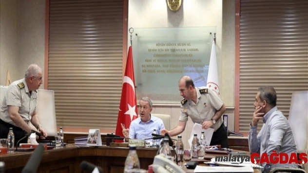 Milli Savunma Bakanlığı'nın yoğun mesaisi devam ediyor