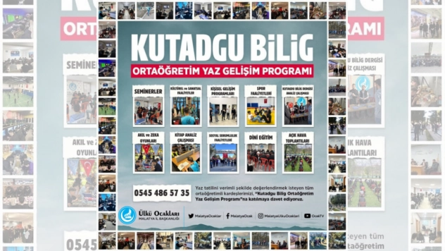 Milli ve Manevi Değerler İçin Kutadgu Bilig Eğitimi Başlıyor