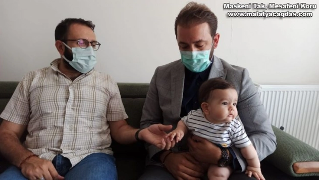 MİMDER'den SMA hastası Eyüp Çınar'a destek