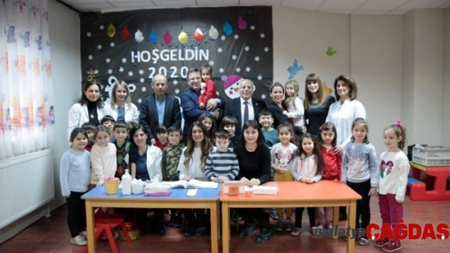 Minik Kartallılar sağlık taramasında