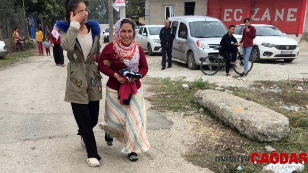 Minik kızının hiç giymediği kıyafetini cesedinin üzerine örttü