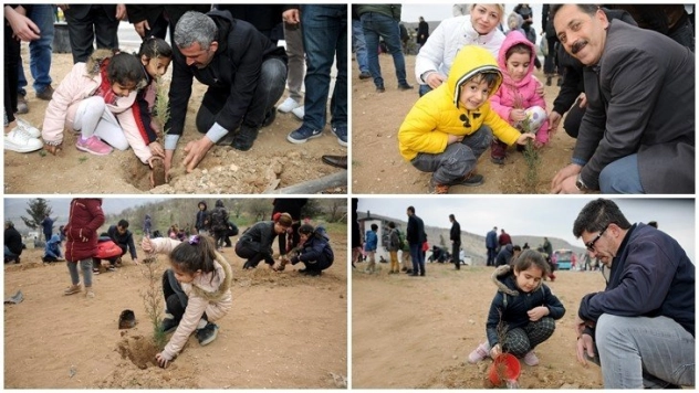 Minik Yürekler, İlk Çocuk Ormanı'nı Oluşturdu