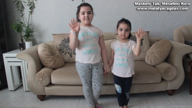 Miniklerden geleceğe pandemi mesajı