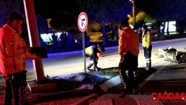 Motosiklet sürücüsü Çeşme'deki kazada öldü
