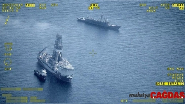 Deniz Kuvvetlerimize ait unsurlar refakat görevini sürdürüyor