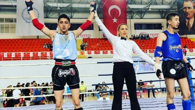 Muaythai'de Türkiye şampiyonu oldu