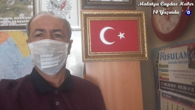 Muhtardan ilginç Covid-19 ilanı