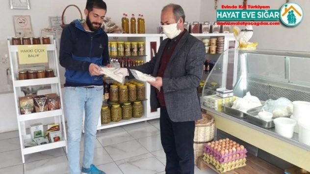 Muhtardan ücretsiz maske