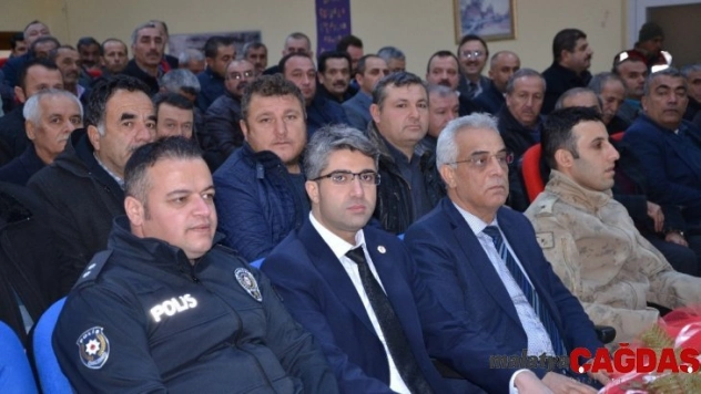 Muhtarlar uyuşturucu ve hırsızlık konularında uyarıldı