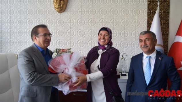 Muhtarlardan Başkan Kazgan'a ziyaret