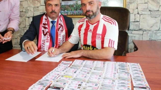 Muhtarlardan Sivasspor'a destek