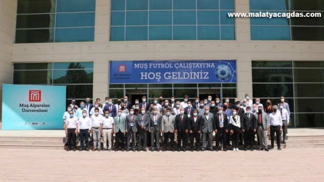 Muş futbol çalıştayı tamamlandı