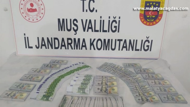 Muş'ta 2 milyon TL'lik sahte döviz ele geçirildi