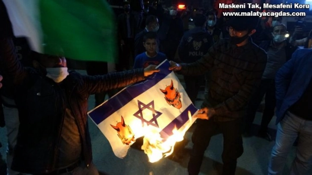 Muş'ta İsrail zulmü protesto edildi