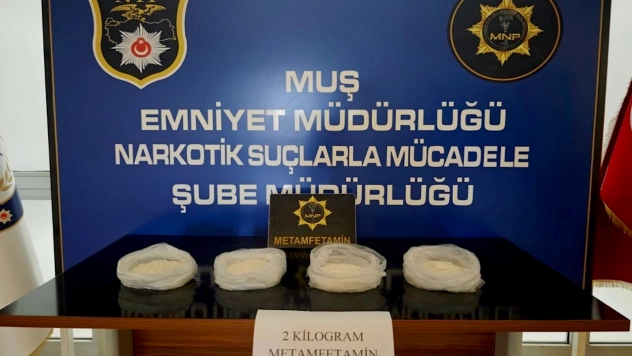 Muş'ta uyuşturucu operasyonunda 2 şüpheli gözaltına alındı