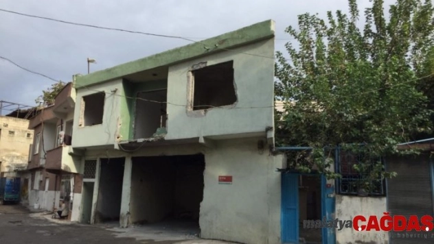 Musalla Mahallesi'nde kentsel dönüşüm yıkımı
